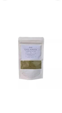 Generic 50 g Nutrition Qasil Powder Somalia Face Masks Beauty Secret for Skincare, Body, Hair Scalp & Face Acne Clay Mask Treatment made from Natural Organic Gob Tree Green Leaf (Ziziphus Jujube)