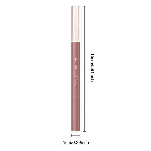 KYDA 2 in 1 Eyebrow Pencil and Tinted Brow Cream, Dark Brown, Eyebrow Cream&Pencil, Lasting Matte Tint Fill Define, Shape Natural Wild Brows All Day Hold