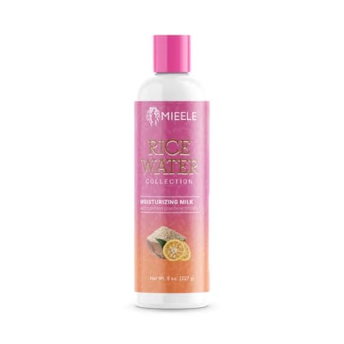 Generic MMIELLE Rice Water Moisturizing Hair Milk For Curly, Kinky or Wavy Hair (8oz)