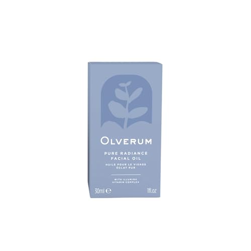 Olverum Pure Radiance Facial Oil - Deep Anti-Ageing/Natural Glow/Brightens Skin Tone/Skin Nourishment/Vegan & Cruelty Free (30ML)