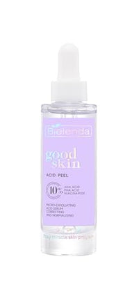 Bielenda Good Skin Acid Peel Korrigierendes und normalisierendes Mikro Peeling Säureserum AHA + PHA Säuren, Niacinamid, 30 g