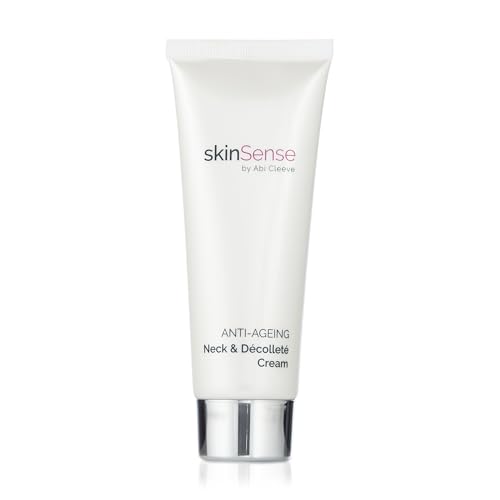 skinSense SkinSense Anti-Ageing Firming Neck and Décolleté Cream 200ml, Anti Wrinkle Cream for Neck & Décolleté, Firming Neck Lotion, Skin Tightening Moisturiser for Neck and Décolleté, Skin firming treatment