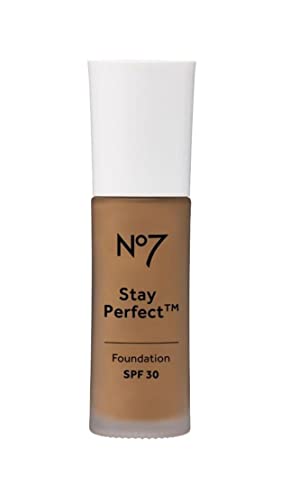 No7 Stay Perfect Foundation (New Formula) - Amber spf30