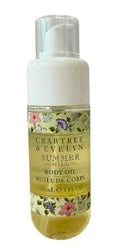 Crabtree and Evelyn Summer Hill Body Oil, 120ml, Moisturising Body Care