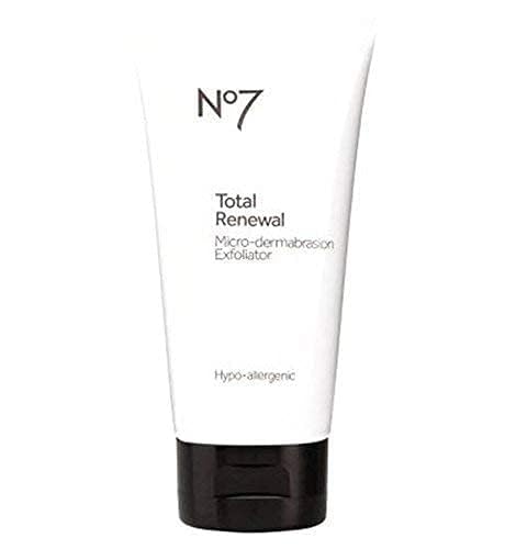 No.7 No7 Total Renewal Micro-Dermabrasion Face Exfoliator