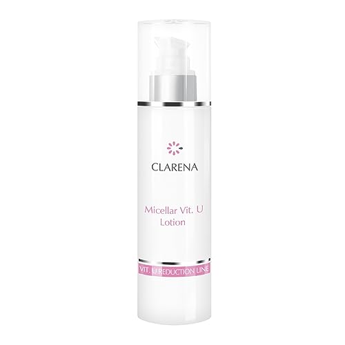 Clarena Vitamin U Micellar Lotion for Sensitive Skin Rosacea and Broken Capillaries 200ml