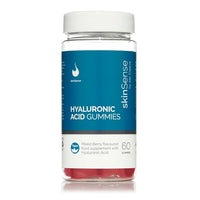 skinSense SkinSense Hyaluronic Acid Gummies 60PCS, Multivitamin Gummies, Chewable Hyaluronic Acid Supplements, Skin Hydration Vitamins, Mixed Berry Flavoured Food Supplement (30 day supply)