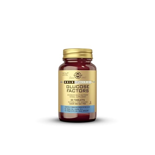 Solgar Gold Specifics Glucose Factors Tablets - Pack of 60