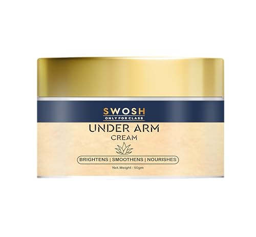 SWOSH Natural Whitening Cream For Women and Men(50 gram) Visible Brightens Under Arms, Whiting and Armpit