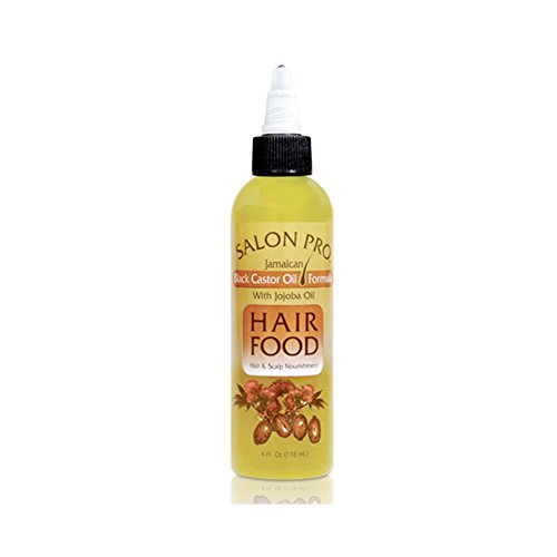 salon pro SalonPro Salon Pro Hair Food, Black Castor With Jojoba Oil, 4 Ounce