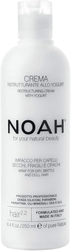 KP Pharma NOAH Hair 2.2 Restructuring Cream with Yogurt – Deep Repair for Dry, Brittle & Damaged Hair - Nourishing & Strengthening Hair Mask with Natural Proteins for Hydration, Softness & Shine – 250ml