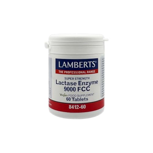 Lamberts Lactase Enzyme 9000 FCC 60 Tablets