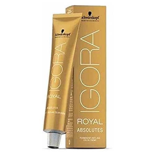 Schwarzkopf Igora Royal Absolutes 60ml - Dark Blonde (High Intensity) - Permanent - Covers Gray Hair - All Hair Types