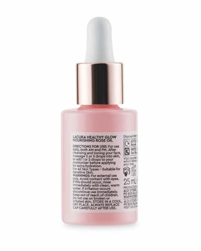 Healthy Glow Rose Oil - Nourishing Face Oil - Rose & Pomefranate Oils | 25mL
