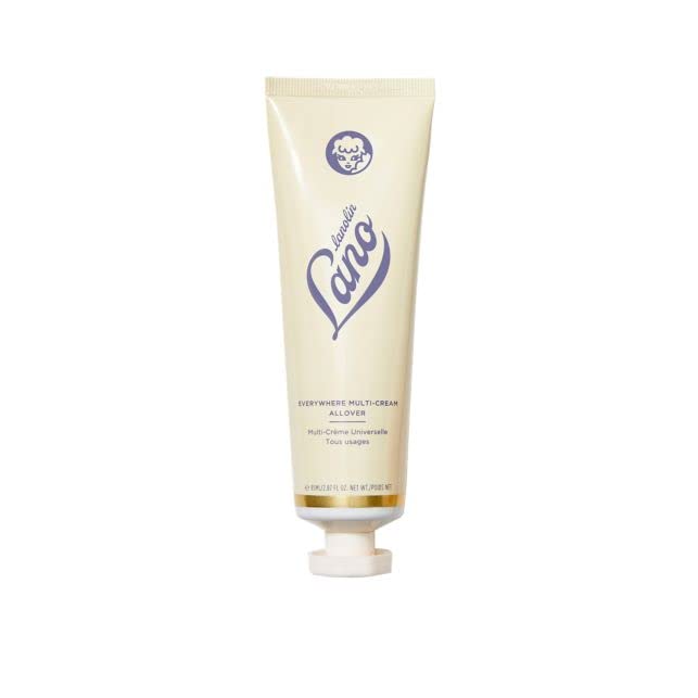 Lanolips Allover Everywhere Multi-Cream - Ultra Hydrating Body Lotion for Dry Skin, Hands, Elbows + More - Made with Lanolin, Milk + Vitamin E (85ml / 2.9oz)