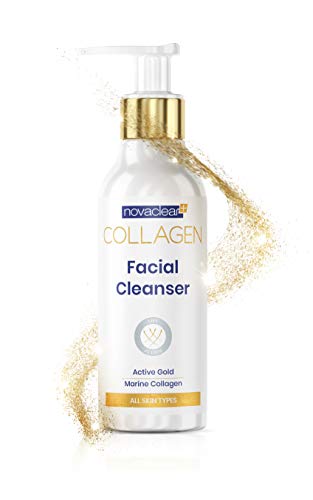 Novaclear Collagen Facial Cleanser - With Marine Collagen and Active Gold