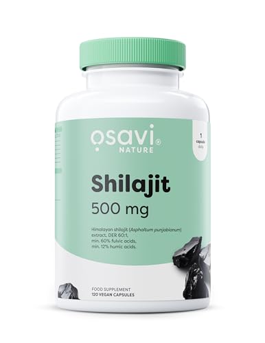 Osavi Shilajit, 500mg - 120 Vegan caps