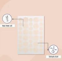 Generic 360 Non-Toxic Acne Patches with Tea Tree Oil and Salicylic Acid - Great for Daytime and Night time Use, Invisible, Waterproof, Suitable for All Skin Types