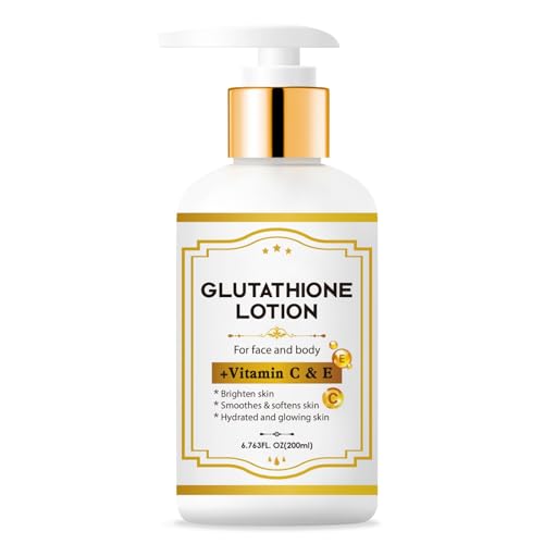 IZBEAUVO Glutathione Lotion For Face And Body+Vitamin C & E Skin for Massage, Skin Care, Nails Care