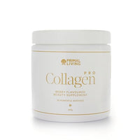 Collagen Drink - Powerful 10g Bovine Collagen Per Serving - 30 Day Supply - Powder Form Just Add Water - Delicious Berry Flavour from Primal Living