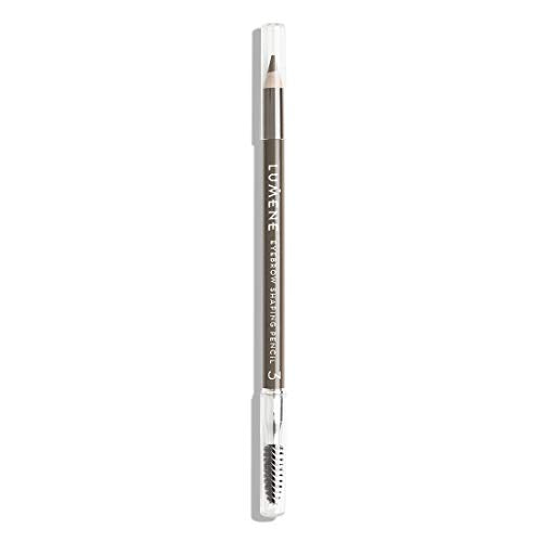 Lumene Eyebrow Shaping Pencil with Brush 1.08 g / 0.04 OZ. (3 Ash Brown)