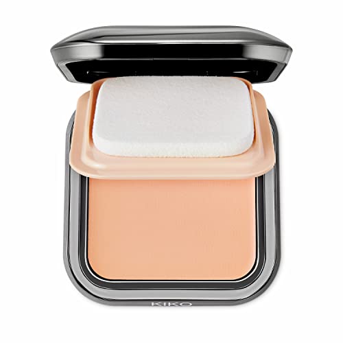 KIKO Milano Nourishing Perfection Cream Compact Foundation CR15, Moisturizing And Illuminating Creamy Compact Foundation With Spf 20