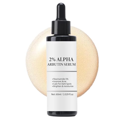 IZBEAUVO 2% Alpha Arbutin Serum for Pigmentation, Dark Spot Correcting Glow Serum Niacinamide & Glutathione | Anti-Blemish Brightening Facial Serums for Even Skin Tone