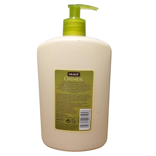 Generic Oatmeal Daily Moisturising Cream By N ůã ğ é for All Skin Types Fragrance Free 600ml With Free Orignial Lip Balm