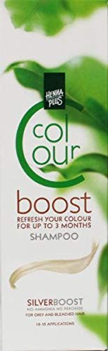 Hennaplus Colour Boost Shampoo Silver