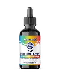 Biopharm-X Multivitamin Liquid for Adults (1 Month Supply) Complete Daily Vitamins for Energy, Immunity & Wellness – Fast Absorbing