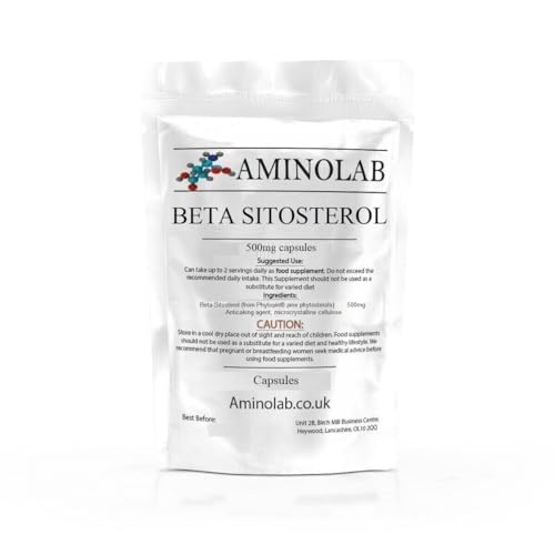 Aminolab - Beta Sitosterol 500mg 240 Capsules