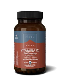 Terranova Vitamin D3 2000Iu Complex, 50 VCapsules