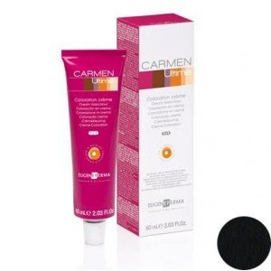 EUGENE PERMA Eugene Perma Carmen Ultime Permanent Coloration Cream Hair Color 60ml - 03.10 Intense Blue Dark Brown