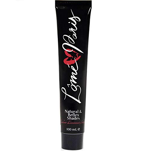 LOME PARIS Lome Paris - PERMANENT Hair Colour Creme - 100ML Over 100 Amazing Colourants Dye (6.60 - Dark Blonde Red Intense)