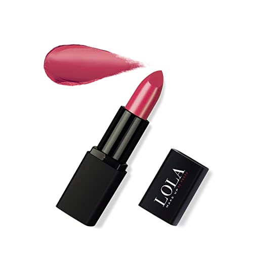 Lola Make Up by Perse Lola Make-Up Ultra Shine Lipstick, Enriched With Antioxidant Vitamins A, C & E, Hyaluronic Acid, No. 023 Show Stopper,Vegan