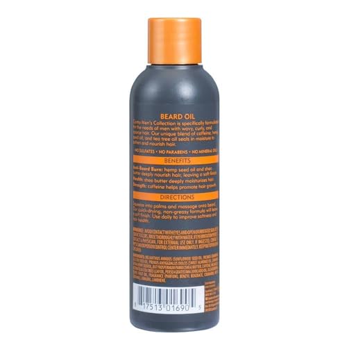 CANTU Cantu Mens Beard Oil 3.4 Ounce (100ml)