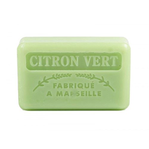 125g Savon De Marseille Soap - Lime (citron vert) by Foufour
