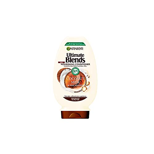 Garnier ULTIMATE BLENDS COCONUT MILK 400ml CONDITIONER 1's