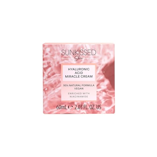 SUN KISSED. Sunkissed Skin Hyaluronic Acid Miracle Cream 60ml Enriched with Niacinamide