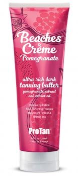 Pro Tan Beaches and Creme Pomegranate Ultra Rich Dark Tanning Butter (250ml)