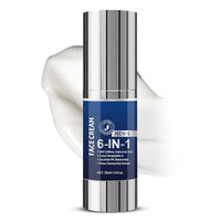 Lumiter 6-In-1 Face Moisturiser for Mens, Mens Moisturiser for All Skin Types, Hydrating Face Cream, with Caffeine & Hyaluronic Acid, 30ml
