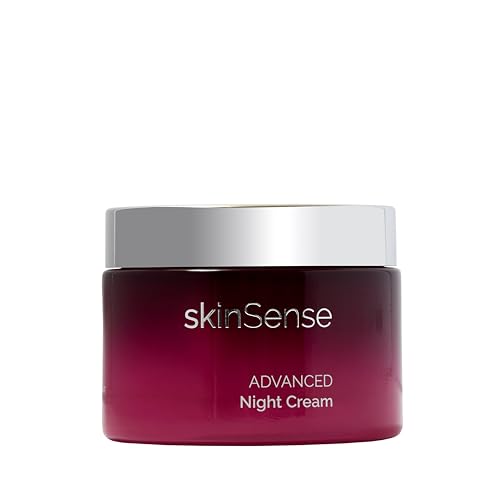 skinSense SkinSense Advanced Supersized Firming Night Cream 100ml, Skin Firming Night Cream, Anti-Ageing Face Cream for Women, Moisturiser for Brighter Skin, Anti-Wrinkle Night Cream