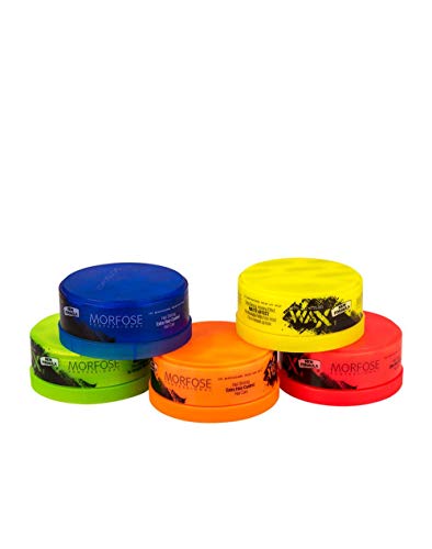 Morfose Matte Hair Styling Wax 150ml,Edge Control,Ultra Hold for Men & Women, Hair Wax, Hair Powder, Pomade & Clay for Styling (Matte Effect)