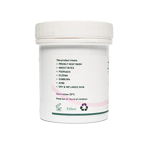 Veil Cover Cream Multi-purpose Zinc Relief Cream made with Zinc Oxide & Witch Hazel 150ml | Simple Mineral Relief Cream