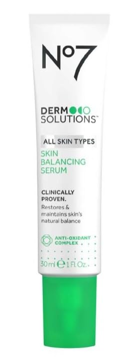 Boots No7 Derm Solutions Skin Balancing Serum Suitable for All Skin Types 30ml
