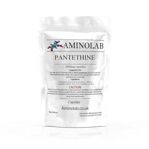 ECO-VITS Aminolab - Pantethine 1000mg 60 Capsules