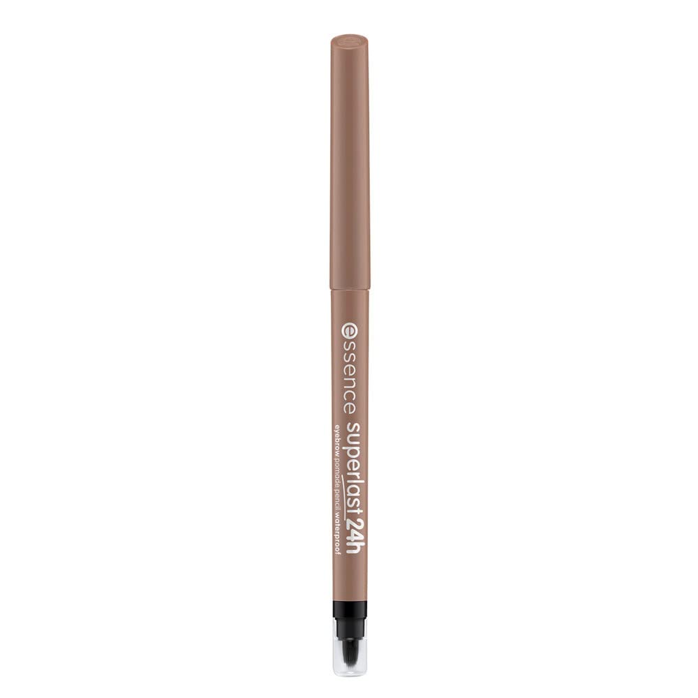essence SUPERLAST 24 Hour Eyebrow Pomade Pencil Waterproof Eye Pencil, Eyebrow Pencil, 24 Hour Hold, No. 10 Blonde, Nude, Vegan, Waterproof, Microplastic Particles Free (0.31 g)