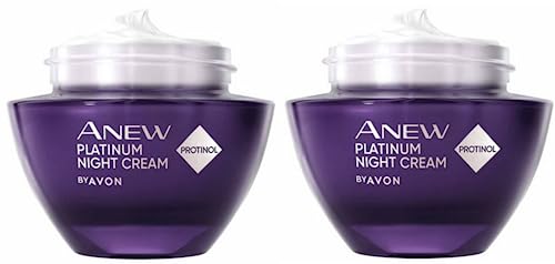 Pack of 2 Anew Platinum Night Replenishing Cream with Protinol - 50ml