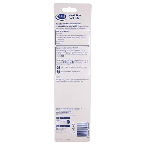 Scholl Footcare Appliances Dual Action Foot File