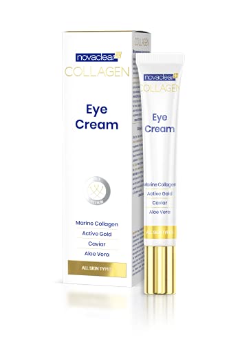 Novaclear Collagen Eye Cream - With Marine Collagen and Active Gold